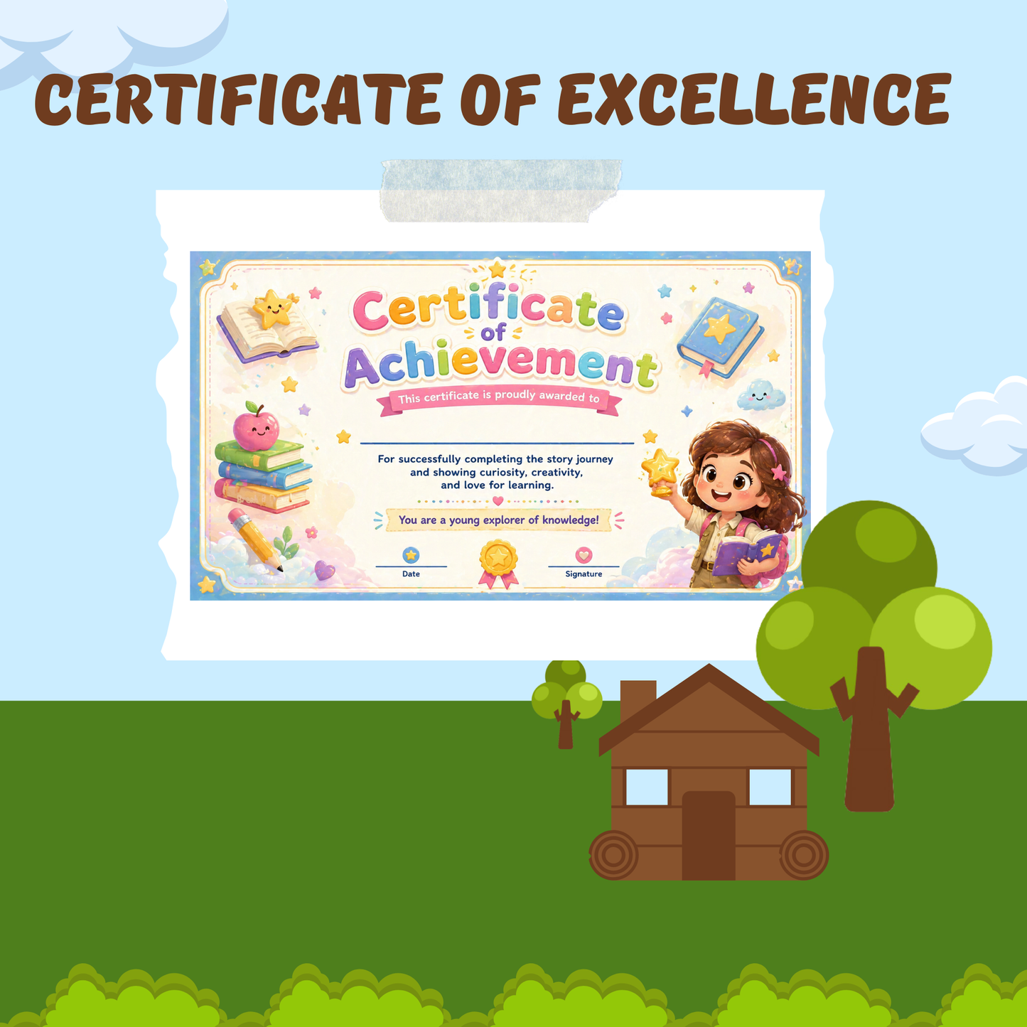 Human Body Adventure Bundle for Kids | 4 Stories, Learning Activities & Printable Certificate (Digital Download)